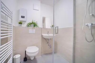 Ein Badezimmer in der Unterkunft Casa Dortmund