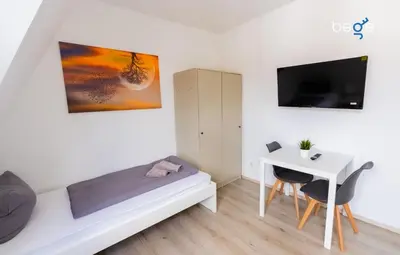 TV/Unterhaltungsangebot in der Unterkunft BEGE APARTMENTS CrewLodge