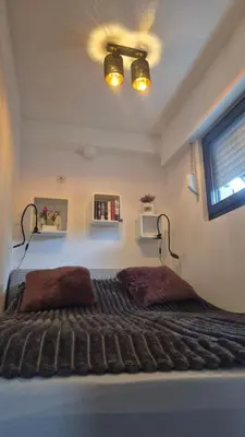 Ein Bett oder Betten in einem Zimmer der Unterkunft Ferienoase mit Garten - Ihr Tor zum Sauerland