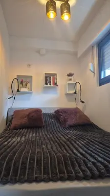 Ein Bett oder Betten in einem Zimmer der Unterkunft Ferienoase mit Garten - Ihr Tor zum Sauerland