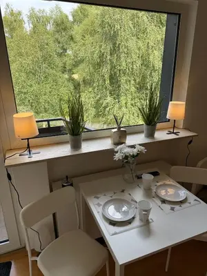 Grundriss der Unterkunft Sonniges CityNest Apartment mit Balkon und bester Verkehrsanbindung Komplette Unterkunft