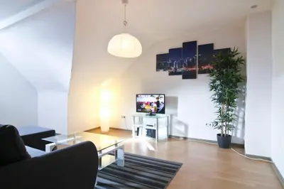 TV/Unterhaltungsangebot in der Unterkunft apartmondo Apartmentwohnungen Remscheid