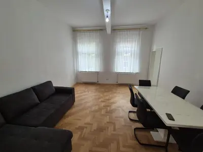 Ein Sitzbereich in der Unterkunft Dania Apartments - zentral, ruhig