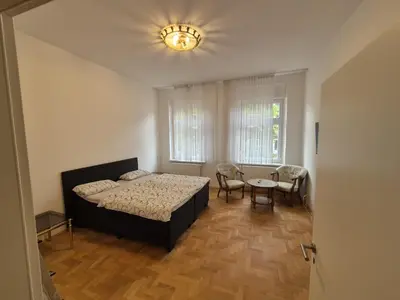 Ein Bett oder Betten in einem Zimmer der Unterkunft Dania Apartments - zentral, ruhig