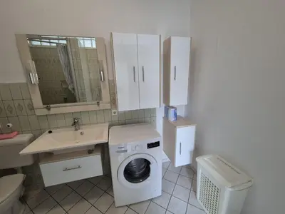 Ein Badezimmer in der Unterkunft Dania Apartments - zentral, ruhig
