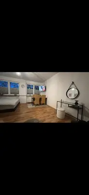 Grundriss der Unterkunft Pott Spot Essener Innenstadt Ferienwohnung mit Küche