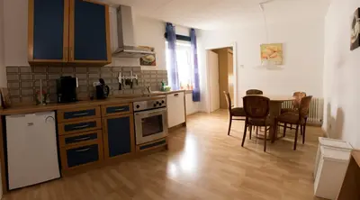 Küche/Küchenzeile in der Unterkunft Apartment Ruhr-Valley West, excellent place