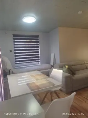 Ein Sitzbereich in der Unterkunft Möb Monteurapartment in Gladbeck