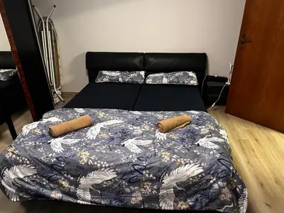 Ein Bett oder Betten in einem Zimmer der Unterkunft Apartment in Dortmund