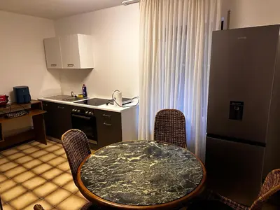 Küche/Küchenzeile in der Unterkunft Apartment in Dortmund