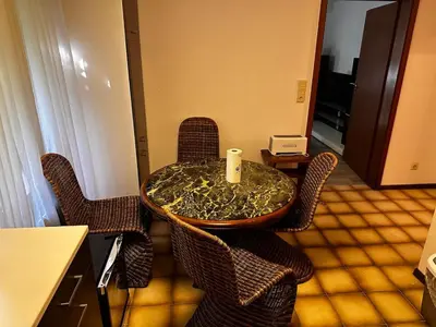 Ein Sitzbereich in der Unterkunft Apartment in Dortmund