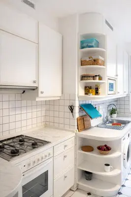 Küche/Küchenzeile in der Unterkunft 3 BR City Apartment near Messe Düsseldorf