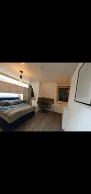 Ein Bett oder Betten in einem Zimmer der Unterkunft Zentral Duisburg Neudorf 3