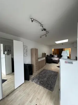 Küche/Küchenzeile in der Unterkunft Gemütliches, barrierefreies Apartment in Dortmund-Brackel, Ruhige Lage, nur 5 Minuten zum Flughafen Dortmund