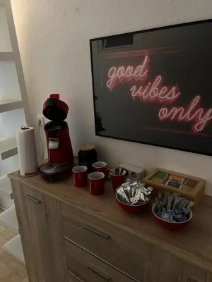 Grundriss der Unterkunft Gemütliches, barrierefreies Apartment in Dortmund-Brackel, Ruhige Lage, nur 5 Minuten zum Flughafen Dortmund