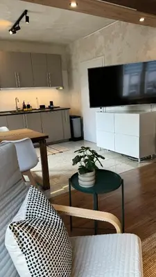 Küche/Küchenzeile in der Unterkunft Charming 2-room apartment