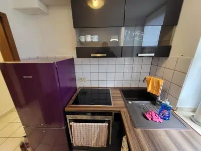 Küche/Küchenzeile in der Unterkunft Light & Loft Apartment