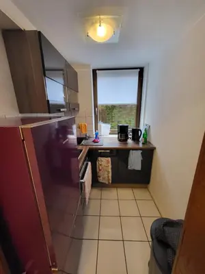 Küche/Küchenzeile in der Unterkunft Light & Loft Apartment