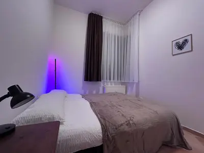 Ein Bett oder Betten in einem Zimmer der Unterkunft Business Stay Solingen