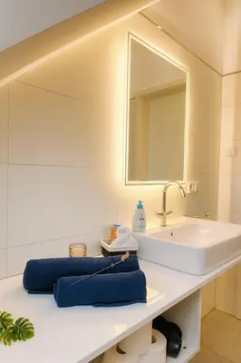 Ein Badezimmer in der Unterkunft Ruheoase unterm Dach