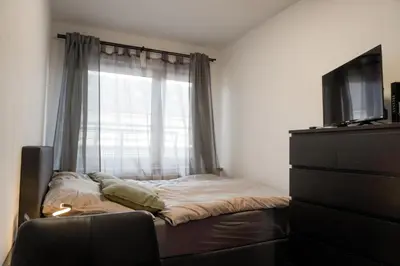 Ein Bett oder Betten in einem Zimmer der Unterkunft M House Do - Cozy Room - ideal für 1 Person
