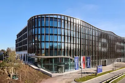Das Gebäude in dem sich das Hotel befindet