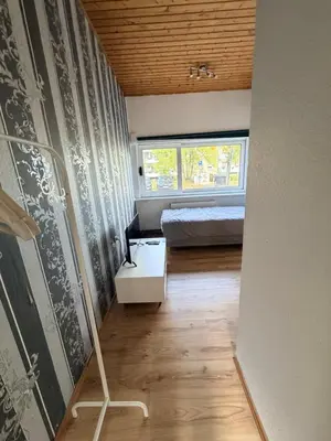 Ein Bett oder Betten in einem Zimmer der Unterkunft Riva Single Apartment, Smart TV, Parkplatz frei