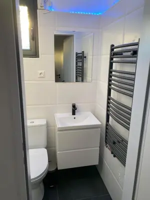 Ein Badezimmer in der Unterkunft Cozy apartment