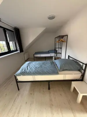 Ein Bett oder Betten in einem Zimmer der Unterkunft Apartment Wesel