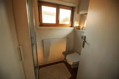 Ein Badezimmer in der Unterkunft Tiny house with view of nature