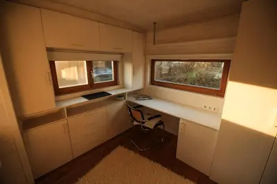 Grundriss der Unterkunft Tiny house with view of nature