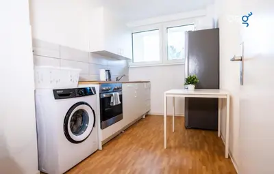 Küche/Küchenzeile in der Unterkunft BEGE APARTMENTS FlatLab