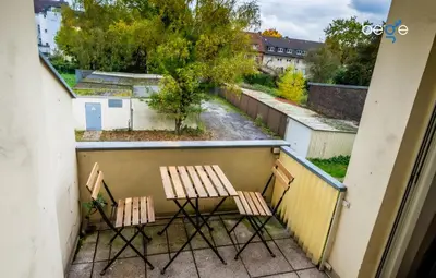 Ein Balkon oder eine Terrasse in der Unterkunft BEGE APARTMENTS FlatLab