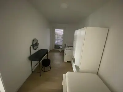 Ein Sitzbereich in der Unterkunft Quartiercenter Gäste-Apartment