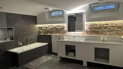 Ein Badezimmer in der Unterkunft Wohlfühloase im Herzen von Solingen