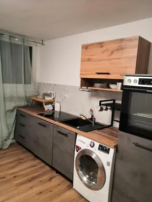 Küche/Küchenzeile in der Unterkunft Schöne Ferienwohnung in Schwerte Central