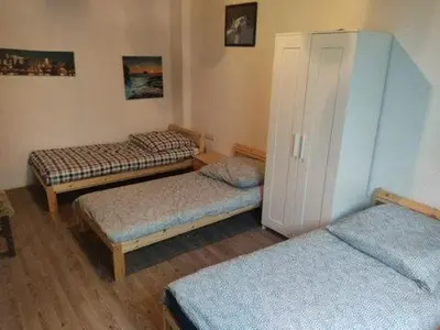 Ein Bett oder Betten in einem Zimmer der Unterkunft Speedstay Marxloh