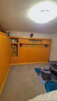 Grundriss der Unterkunft Einzelzimmer Wohnkeller in Oberhausen Alstaden für 3 Personen ohne Küche, Gefrierschrank und Mikrowelle Vorhanden!!