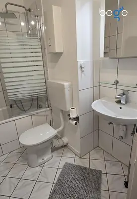 Ein Badezimmer in der Unterkunft BEGE APARTMENTS WorkHaus