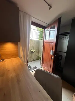 Ein Bett oder Betten in einem Zimmer der Unterkunft Appartement am Rüsberg
