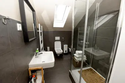 Ein Badezimmer in der Unterkunft Haus Thomas Deluxe 4