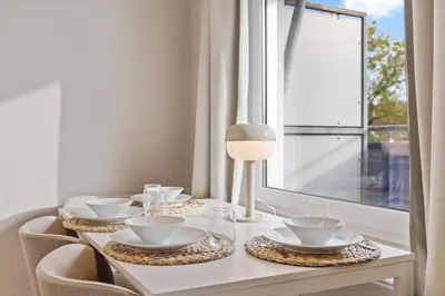 Grundriss der Unterkunft Studio Apartment Duisburg City - Nähe Innenhafen und HBF