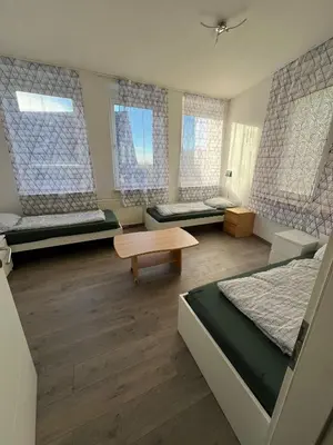 Ein Bett oder Betten in einem Zimmer der Unterkunft Monteurwohnung Remscheid
