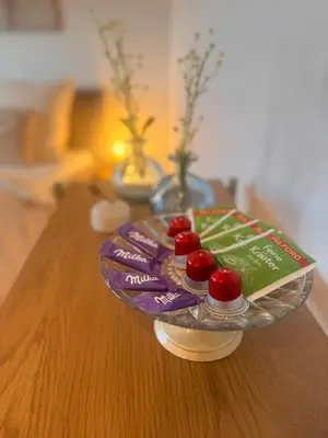Essen in der Ferienwohnung oder in der Nähe