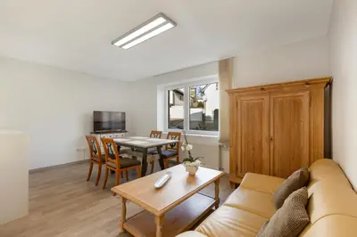 TV/Unterhaltungsangebot in der Unterkunft Ferienwohnung Bernhard