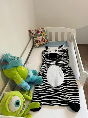 Ein Bett oder Betten in einem Zimmer der Unterkunft Neu! Alter Kornspeicher
