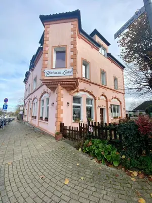 Das Gebäude in dem sich das Hotel befindet