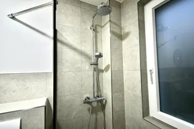 Ein Badezimmer in der Unterkunft SANO - Hagen - Am Rastebaum