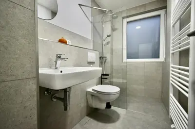Ein Badezimmer in der Unterkunft SANO - Hagen - Am Rastebaum
