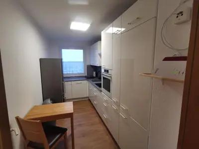 Küche/Küchenzeile in der Unterkunft Home 18 - Monteurwohnung für 8 Personen
